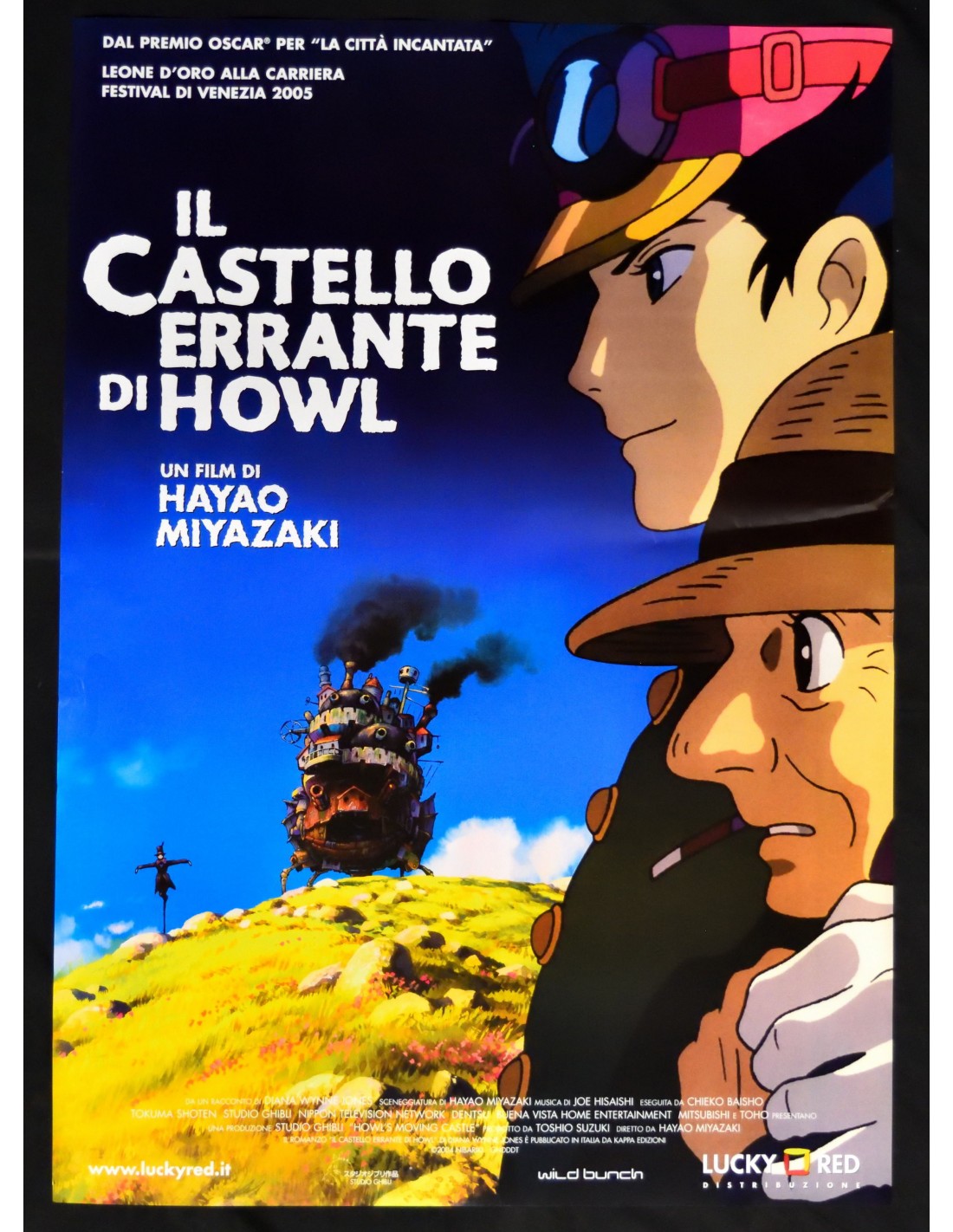 manifesto IL CASTELLO ERRANTE DI HOWL hayao miyazaki animazione W61